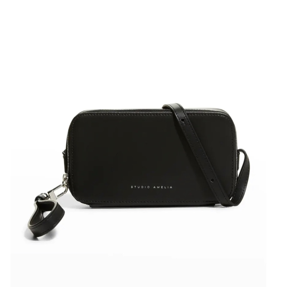 Studio Amelia leather cube bag